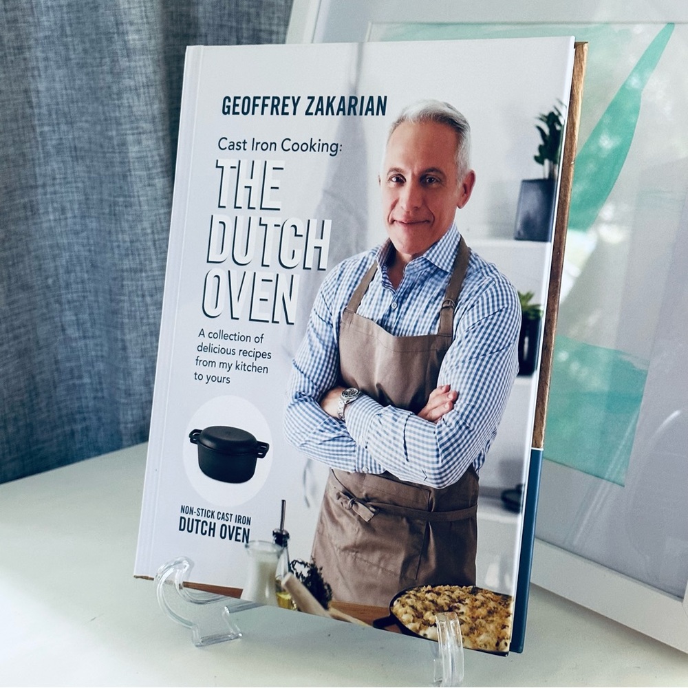 NEW Cast Iron Cooking The Dutch Oven Geoffrey Zakarian Hardcover Cookbook Book